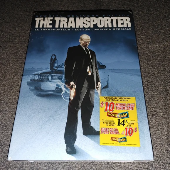5/$10 10/$20 The Transporter dvd Jason Statham